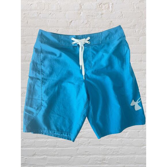 Under Armor Heat Gear Board Shorts sz 34 - Picture 1 of 3